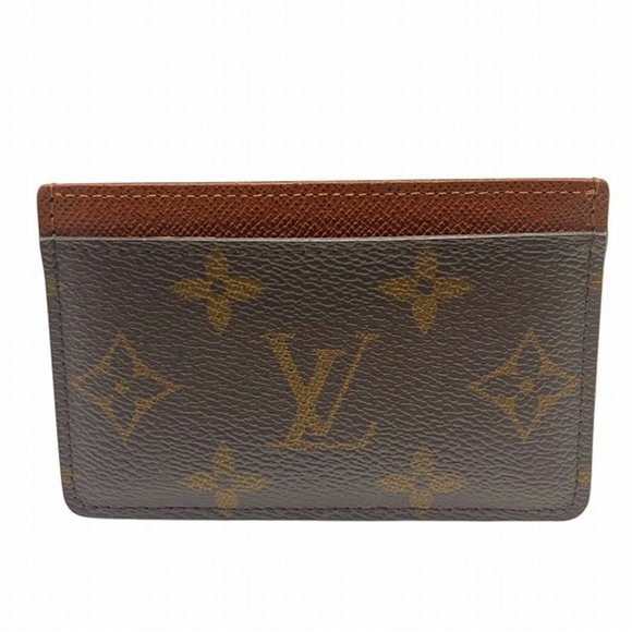 Louis Vuitton Monogram Porte Carte Sample M61733 Business Card Case for Men a... - Picture 1 of 9